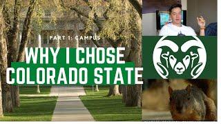 WHY I CHOSE COLORADO STATE UNIVERSITY PT. 1| Alex