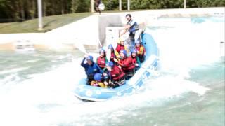 White Water Rafting, Olympic Park, Lee Valley.