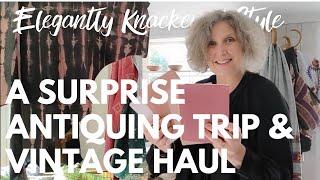 Antiquing & Vintage Haul in Norfolk + Interior Design Process