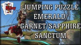 Emerald/Garnet/Sapphire Sanctum (Jumping Puzzle in Guild Wars 2)