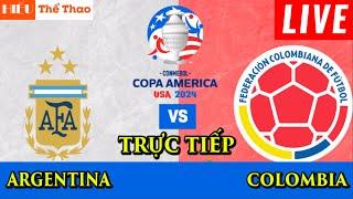 TRỰC TIẾP ARGENTINA VS COLOMBIA BÌNH LUẬN BÓNG ĐÁ TRẬN CHUNG KẾT COPA AMERICA 2024