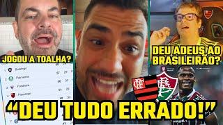 REAÇÕES dos FLAMENGUISTAS PISTOLAS com DERROTA EM CLÁSSICO - FLAMENGO 0X2 FLUMINENSE