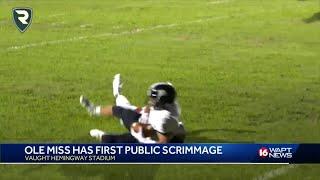 Former Jackson Academy star shines in Ole Miss scrimmage