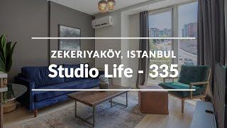 Istanbul Apartment Tour | Studio Life Furnished Apartment in Zekeriyaköy, Istanbul