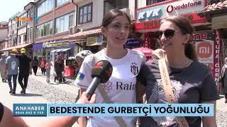 Bedestende gurbetçi yoğunluğu