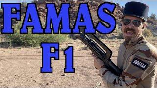 Ian Finally Takes a Full Auto FAMAS F1 to the Range