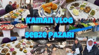 Türkiye Vlog | Kaman Sebze Pazarı | 2024 Son Vlog | Sıla Yolu Hazırlıgı | Neler Aldım? |Günlük Rutin