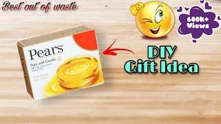 Best Out of Waste Soap Box Craft Ideas | Birthday Gift Ideas / Jewelry Box Making