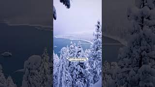 Lake Tahoe turns into a Winter Wonderland ️