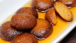 No Oil No Ghee 2 ingredients Instant soft juicy sweet recipe | Simple Quick Diwali Sweets Recipe