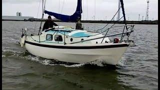 Westerly Centaur sailing, weekend in Queenborough .