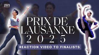 Reaction Video - Prix De Lausanne Finals 2025 - Classical Variation