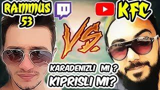 RAMMUS53 vs KFCEATBOX. Karadenizli Yayıncı vs Kıprıslı Youtuber | Çılgın VS | LoL Pit