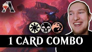 INSANE HYBRID DECK! | Kroxa & Kunoros Midrange Combo Historic Brawl Commander chb