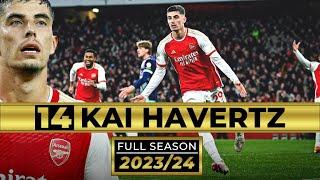 All 14 Kai Havertz Goals 2023/24 | Arsenal | FULL SEASON | CINEMATIC STYLE