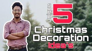 5 DIY Christmas Decoration Ideas