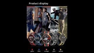 MELANDA New Luxury Smart Watch Men Sport Fitness Tracker IP68 Waterproof Heart Rate 2023