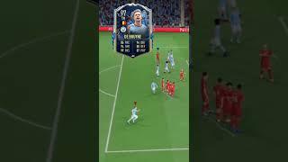 nice goal for de bruyne⭐#short#fifa23#football#goals#mancity#debruyne