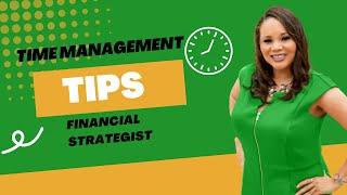 Time Management Tips | Dr. Cozette M. White