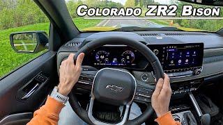 Living with the 2024 Chevrolet Colorado ZR2 Bison - America's $65k Toyota Tacoma Rival (POV Review)