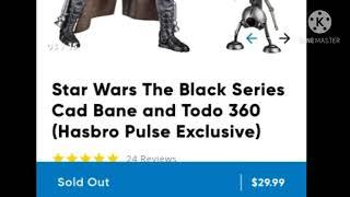 My Reaction to not getting the Black Series Cad Bane/Todo-360