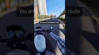 Things my GPS tells me…  #srinivasganesh #interceptor650 #shorts