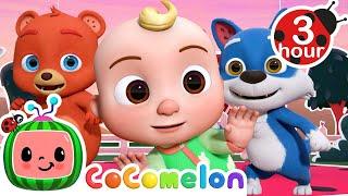 Freeze Dance (Animal Game Song) | Cocomelon - Nursery Rhymes | Fun Cartoons For Kids | Moonbug Kids