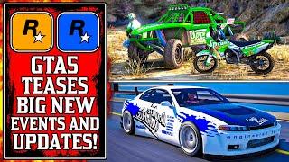 Rockstar Teases Something HUGE.. NEW GTA Online UPDATE! (New GTA5 Update)