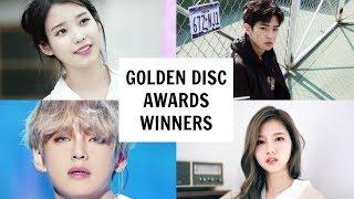 GOLDEN DISC AWARDS 2018 WINNERS | All Winners