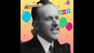 Calvin Coolidge sings happy birthday to you