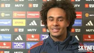 LIKE RASMUS | Zirkee Post Match Interview | Manchester United 4-0 Everton