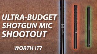 Ultra Budget Shotgun Mic Shootout