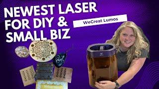 Have you seen the newest laser for DIY and Small Businesses? Meet the WeCreat Lumos - Tool Review