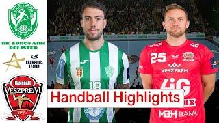 Hc Eurofarm Pelister Vs Veszprém Hc Handball Highlights EHF Champions League 2024