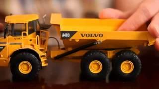 Collecting Volvo Construction Equipment's scale models