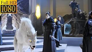 The wolf king explodes his body to protect his master, and the young hero kills the traitor in anger