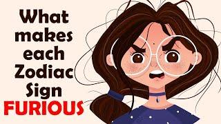 What makes each Zodiac Sign FURIOUS | Zodiac Talks