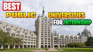 20 Best Public Universities For Internships in USA