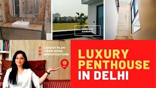 Property in Delhi for Sale - Inside 4 BHK Luxury Penthouse in Delhi GK