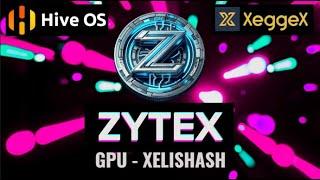 ZYTEX (ZTX) XELIS FORK! Easy HIVEOS Mining Tutorial + Pool + Wallet!