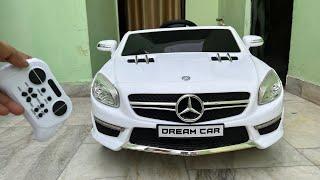 RC Mercedes-AMG Car Unboxing & Testing | Remote Control Ride on Mercedes-Benz Car | Shamshad Maker