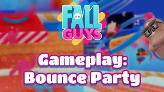 Fall Guys Season 1 FFA - Bounce Party Gameplay (exclusive)