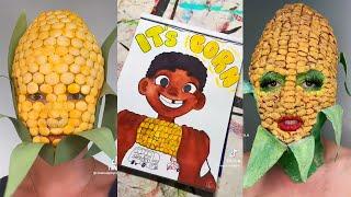 ITS CORN! MAKEUP | HALLOWEEN MAKEUP IDEAS