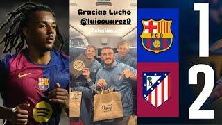 Suarez sent gifts to Atletico Madrid players, Kounde to  join Arsenal? barca defeate vs Atletico.