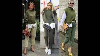 Natural Older Women Over 50, 60 & 70 | New Fashion Trends For Elegant Women 