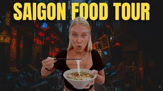 The BEST LOCAL FOOD TOUR In SAIGON VIETNAM! (Scooter food tour)