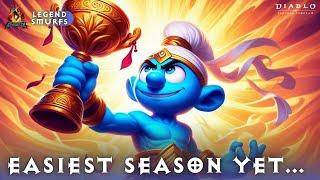 Diablo Immortal - Legend Smurfs | Easiest Season Yet... But Is It Still Impressive?