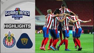 Guard1anes 2021 I Pumas vs Chivas | Highlights I Round 8