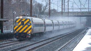 Fast Amtrak Trains on the Northeast Corridor! (HD) Part one!