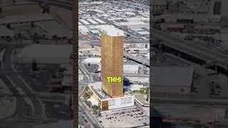 The Most Controversial Hotel In Las Vegas #shorts #usa #trump #skyscraper